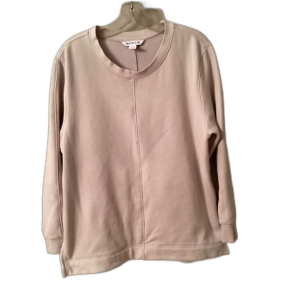 ATHLETA SIZE LARGE RETROPLUSH CREWNECK SWEATSHIRT TUNIC - Picture 3 of 10